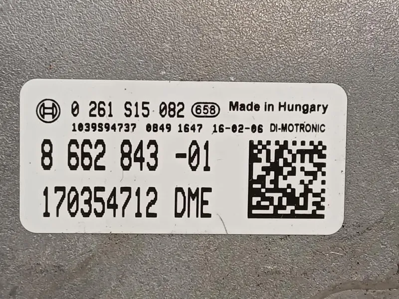 Centralina Iniezione 8662843-01 CENTRALINA ECU Mini MINI Cooper F56 2014