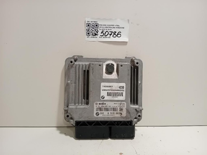 Centralina Iniezione 8519663 Mini MINI Cooper F56 2014