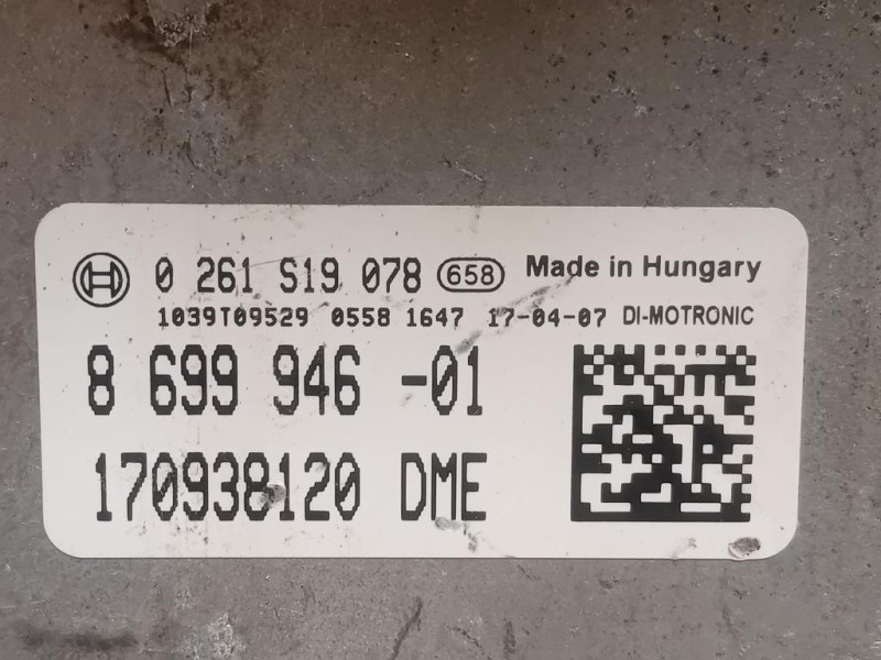 Centralina Iniezione 869994601 Mini MINI Cooper F56 2014