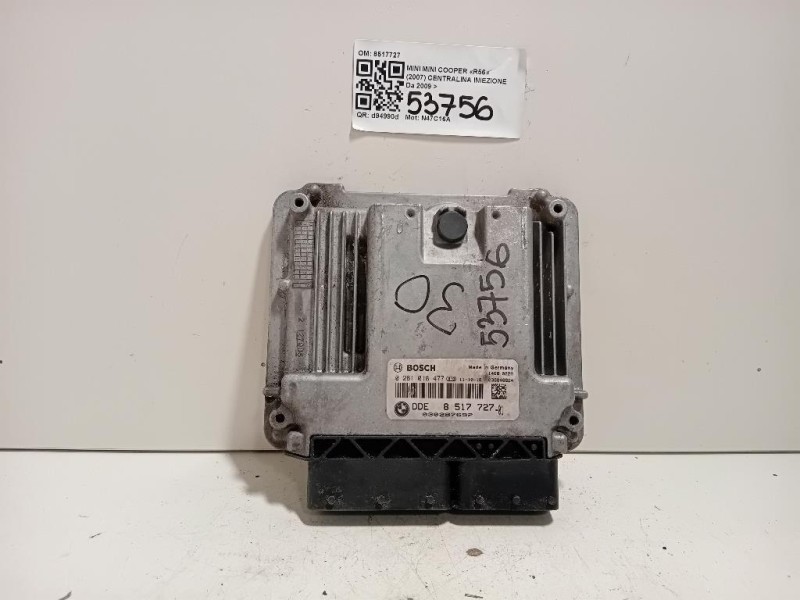 Centralina Iniezione 8517727 Mini MINI Cooper R56 2007