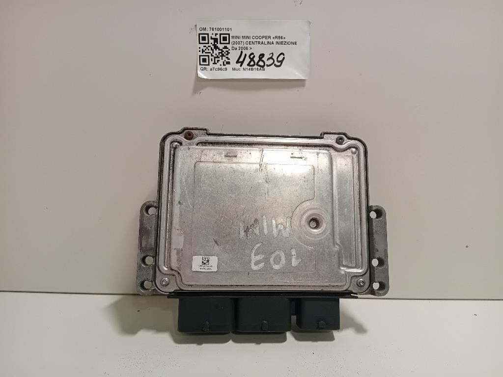 Centralina Iniezione 761001101 Mini MINI Cooper R56 2007