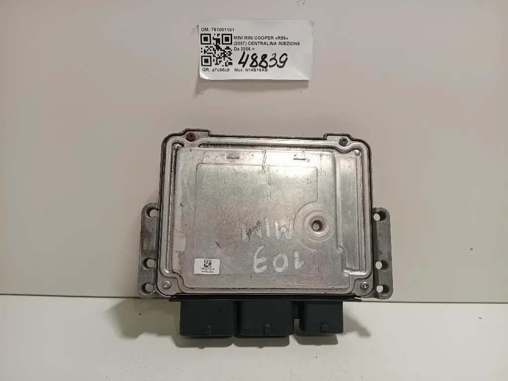 Centralina Iniezione 761001101 Mini MINI Cooper R56 2007