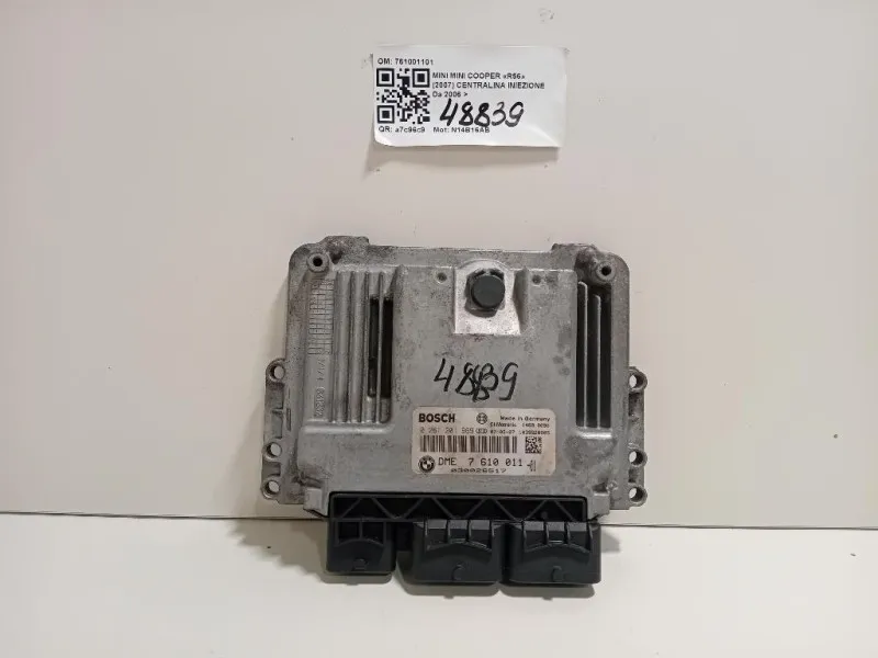 Centralina Iniezione 761001101 Mini MINI Cooper R56 2007