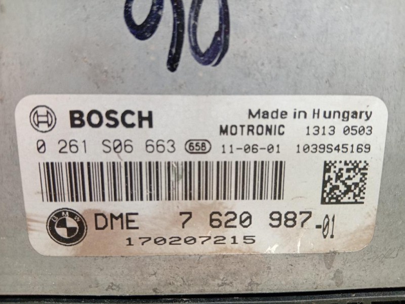 Centralina Iniezione 7620987-01 Mini MINI Cooper R56 2007