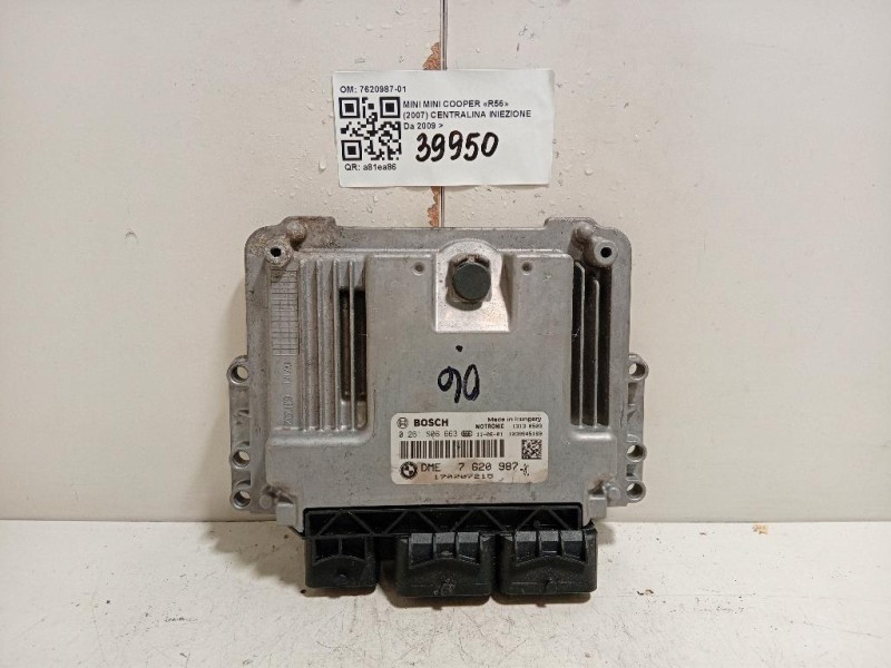 Centralina Iniezione 7620987-01 Mini MINI Cooper R56 2007