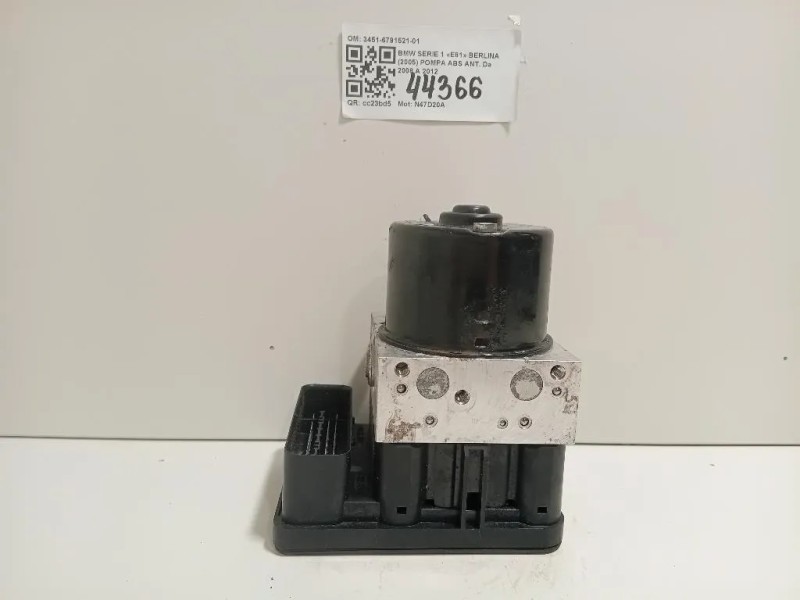 Pompa ABS ANT 3451-6791521-01 Bmw Serie 1 E81 Berlina 2005