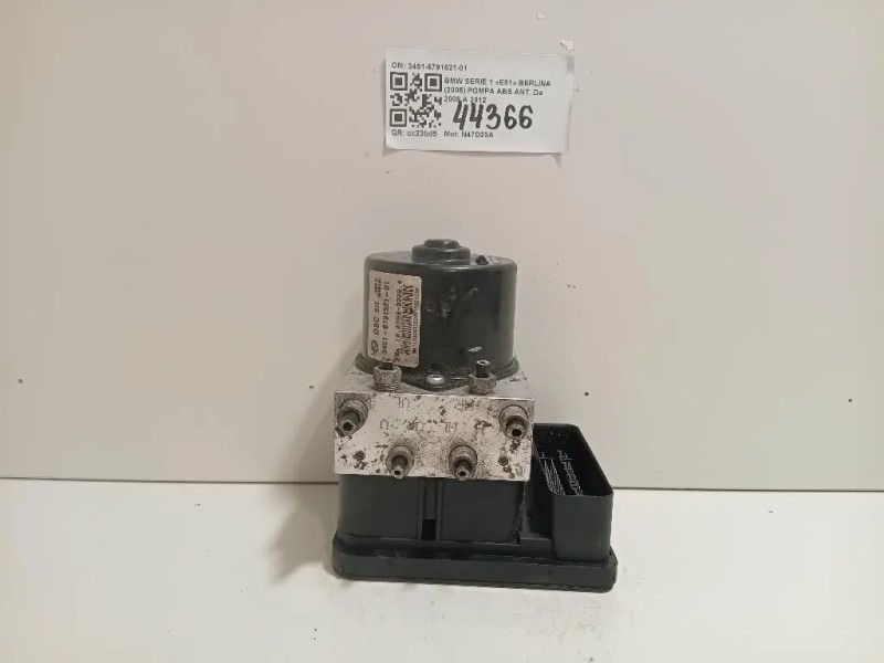 Pompa ABS ANT 3451-6791521-01 Bmw Serie 1 E81 Berlina 2005