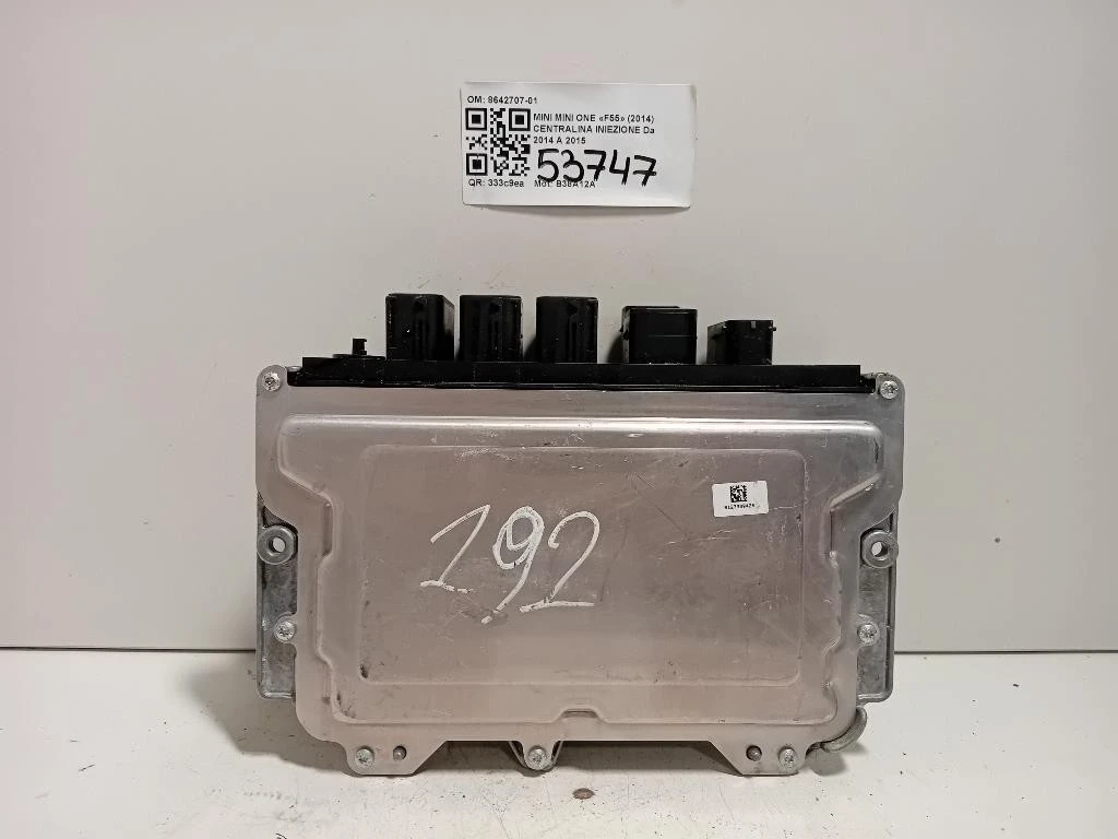 Centralina Iniezione 8642707-01 Mini MINI ONE F55 2014