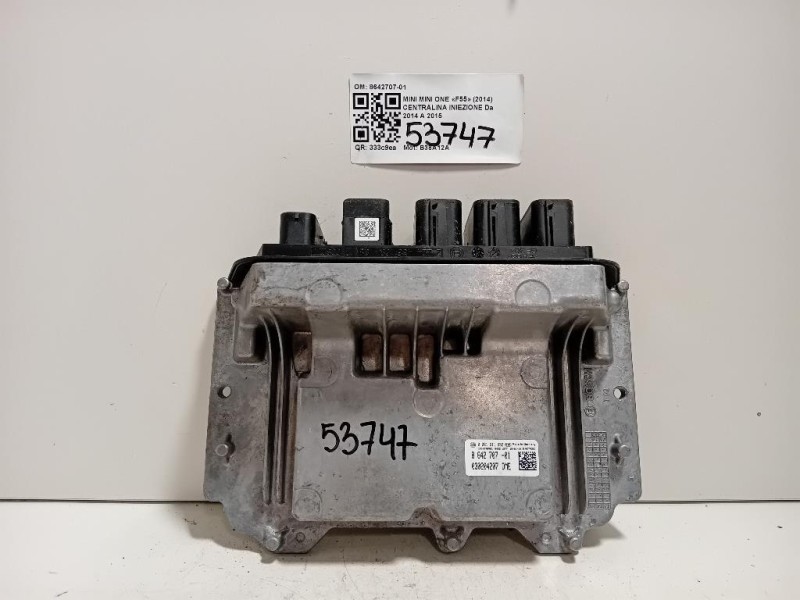 Centralina Iniezione 8642707-01 Mini MINI ONE F55 2014