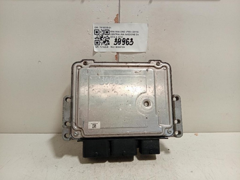 Centralina Iniezione 7619335-01 Mini MINI ONE F55 2014