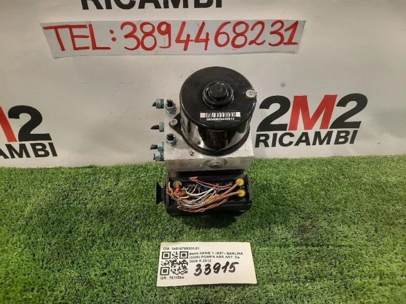 Pompa ABS ANT 34516789300-01 Bmw Serie 1 E87 Berlina 2005
