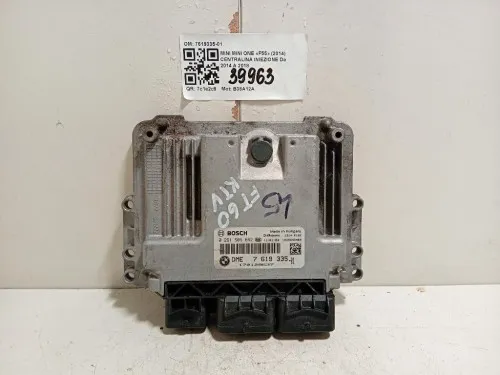 Centralina Iniezione 7619335-01 Mini MINI ONE F55 2014