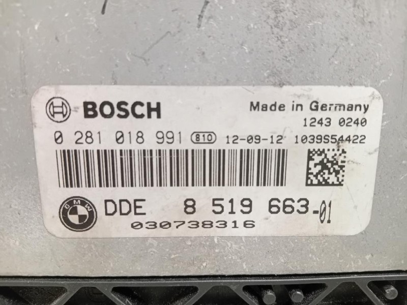Centralina Iniezione 8 619 663+01 CENTRALINA ECU Mini MINI ONE F55 2014