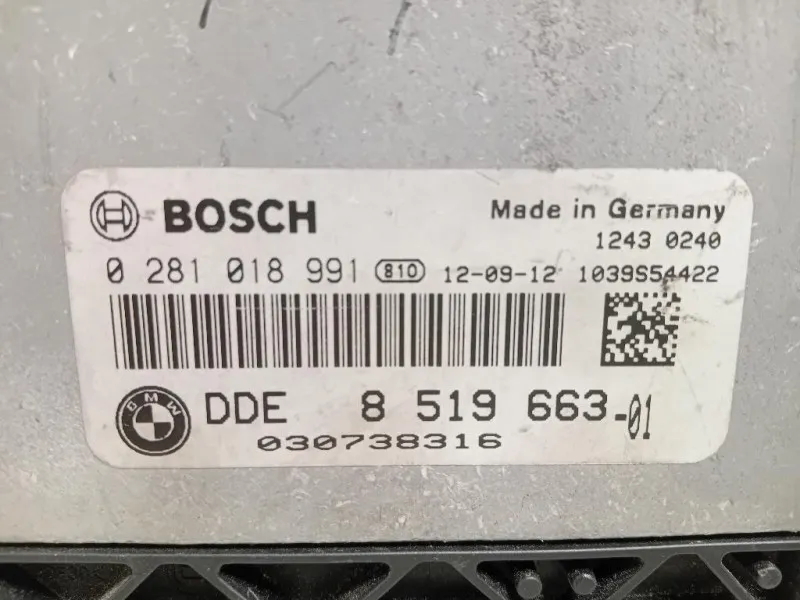 Centralina Iniezione 8 619 663+01 CENTRALINA ECU Mini MINI ONE F55 2014