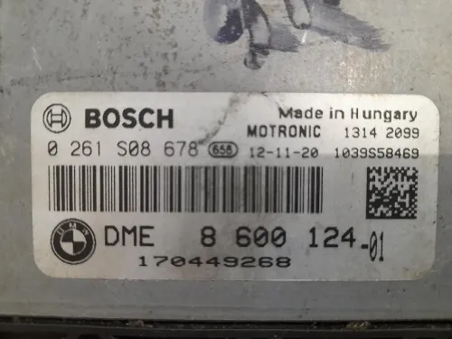 Centralina Iniezione 8600124 Mini MINI ONE R56 2007