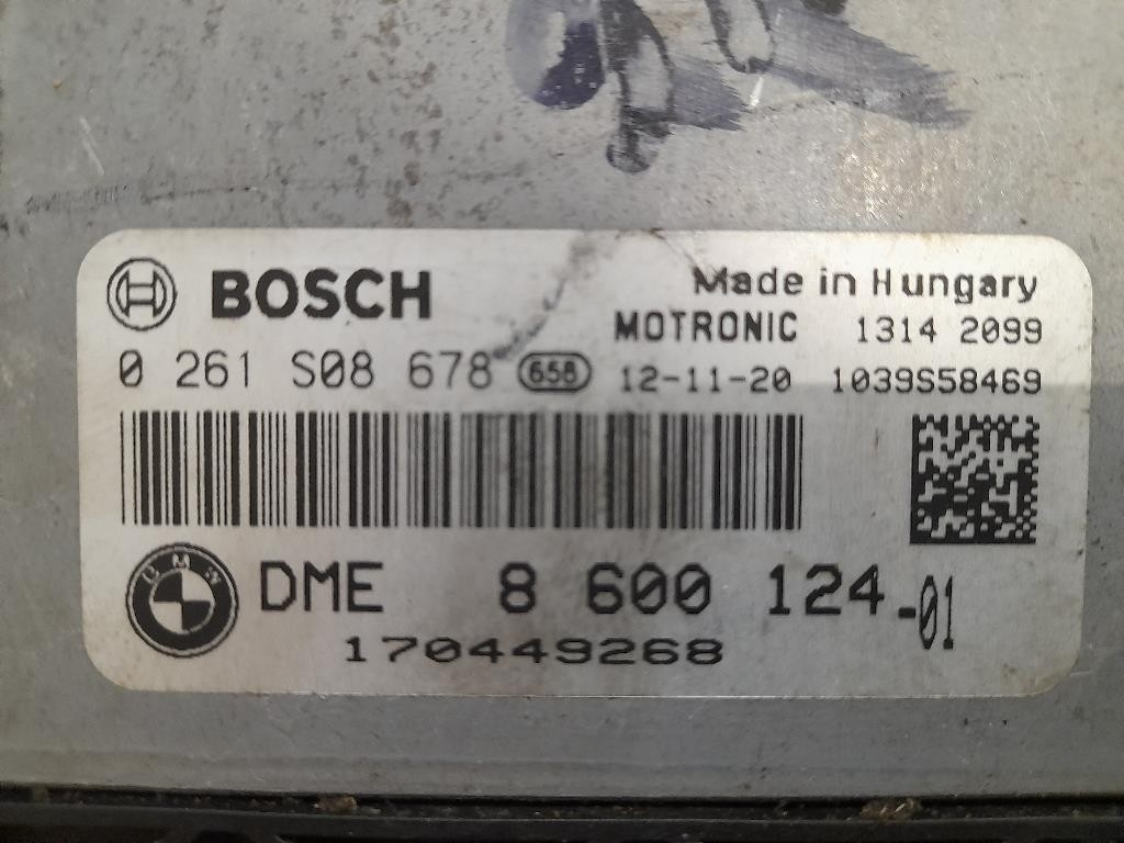 Centralina Iniezione 8600124 Mini MINI ONE R56 2007