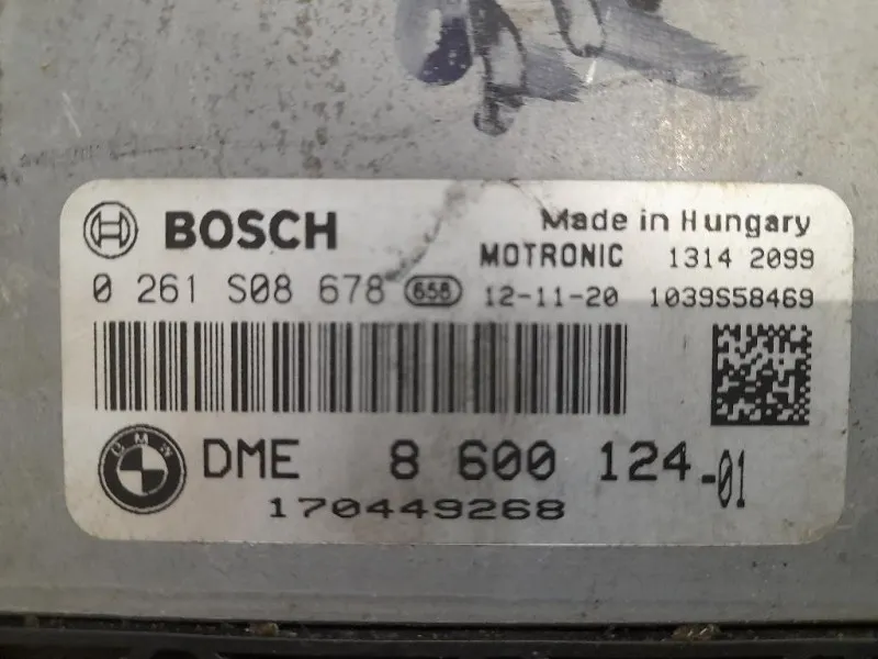 Centralina Iniezione 8600124 Mini MINI ONE R56 2007