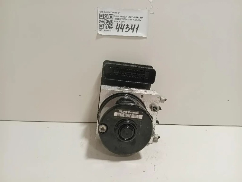 Pompa ABS ANT 3451-6789300-01 Bmw Serie 1 E87 Berlina 2005