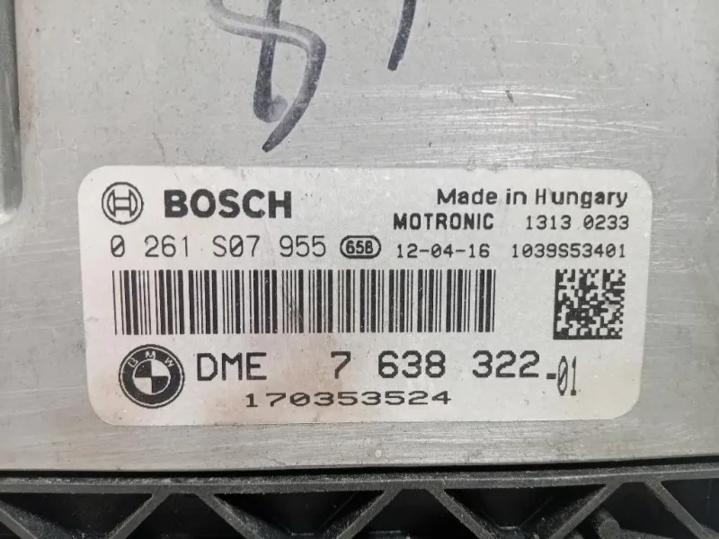 Centralina Iniezione 763832201 Mini MINI ONE R56 2007