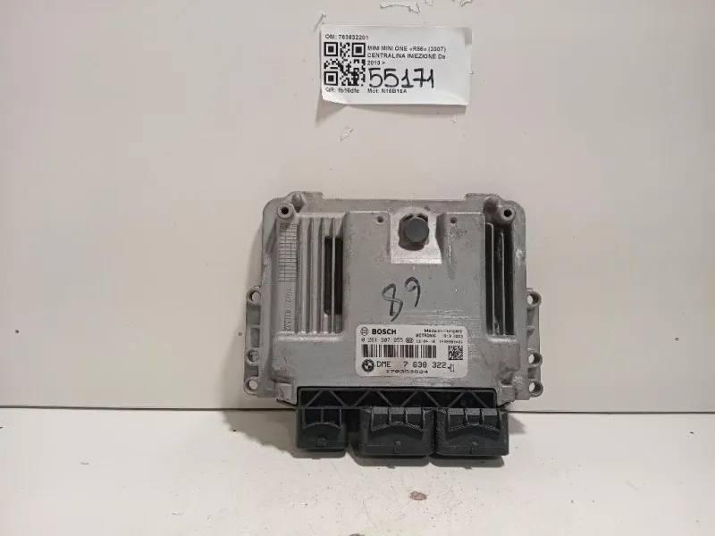 Centralina Iniezione 763832201 Mini MINI ONE R56 2007