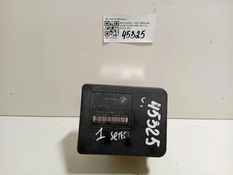 Pompa ABS ANT 3451-6789300-01 Bmw Serie 1 E87 Berlina 2005