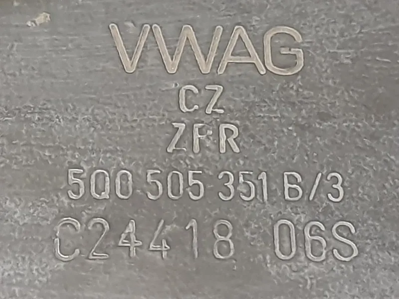 Braccio Oscillante SUP POST SX 5Q0511540A Volkswagen GOLF VII 2013