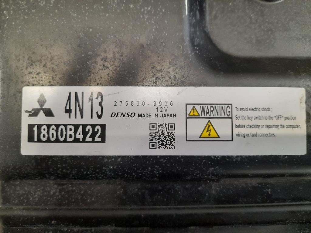 Centralina Iniezione 1860B422 Mitsubishi ASX I 2010