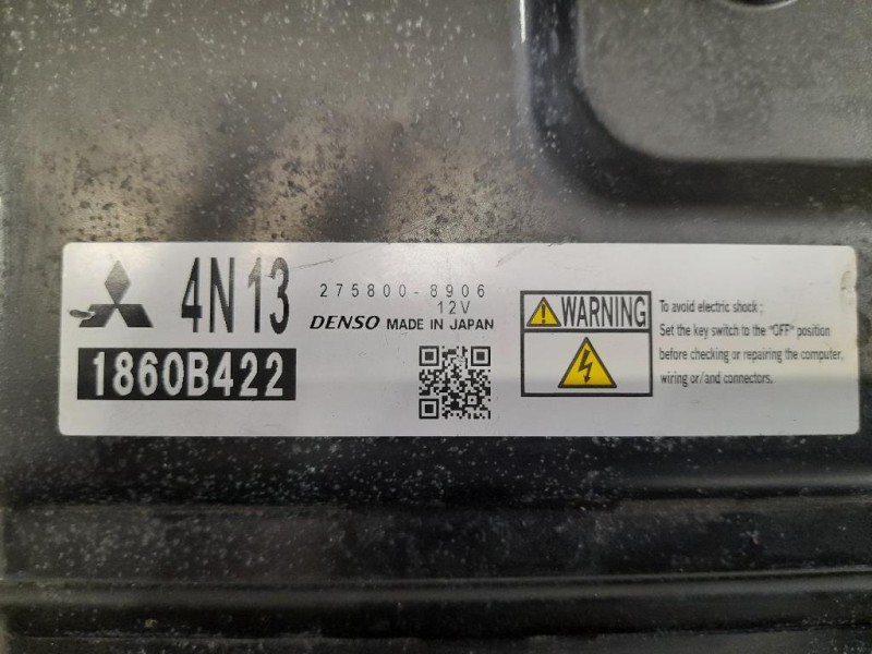 Centralina Iniezione 1860B422 Mitsubishi ASX I 2010