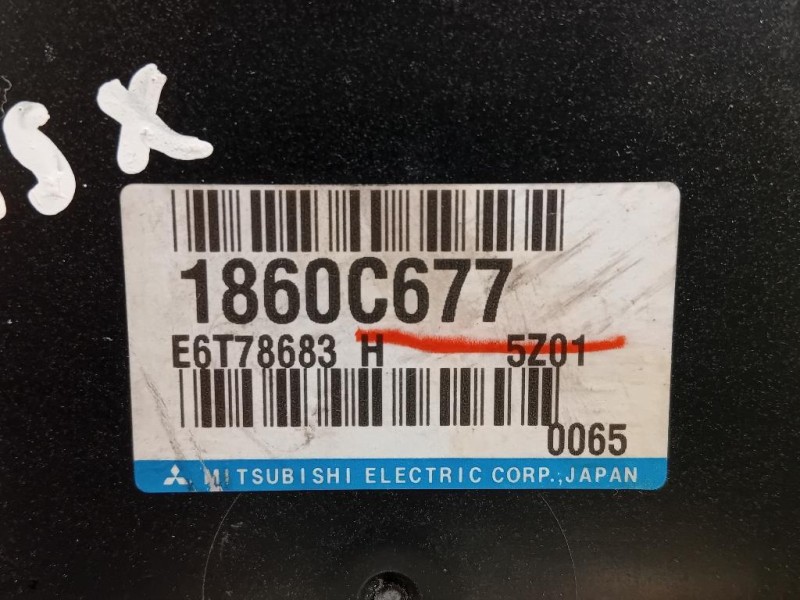 Centralina Iniezione 1860C677 Mitsubishi ASX I 2010