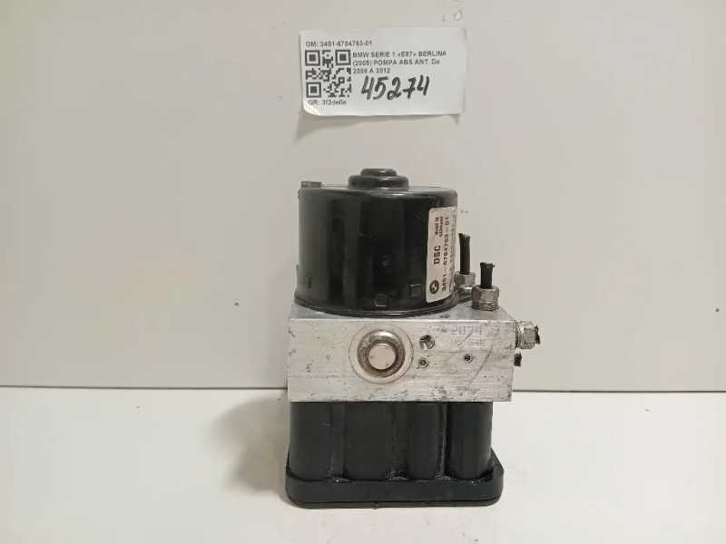 Pompa ABS ANT 3451-6784763-01 Bmw Serie 1 E87 Berlina 2005