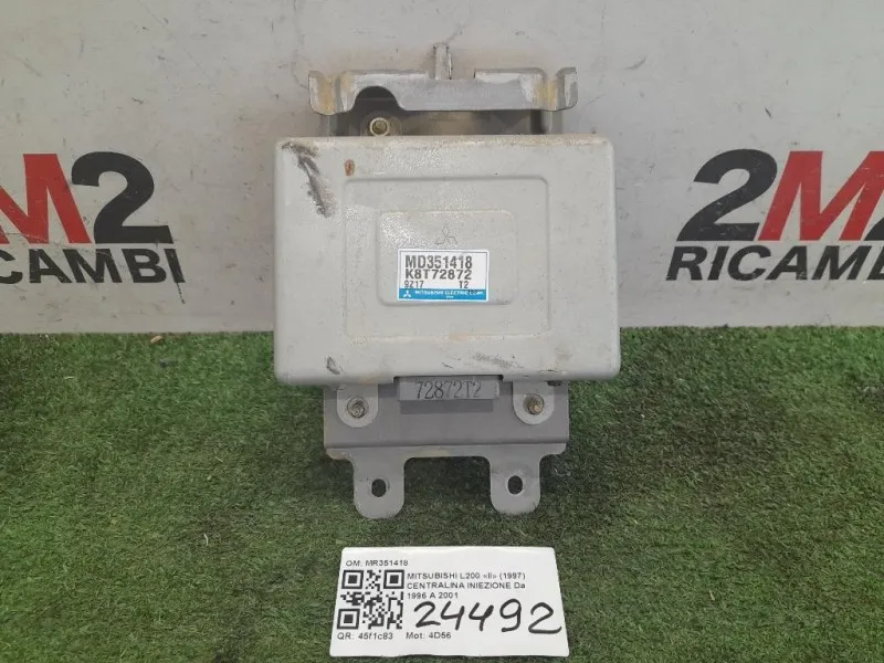 Centralina Iniezione MR351418 K8T72872 Mitsubishi L200 II 1997