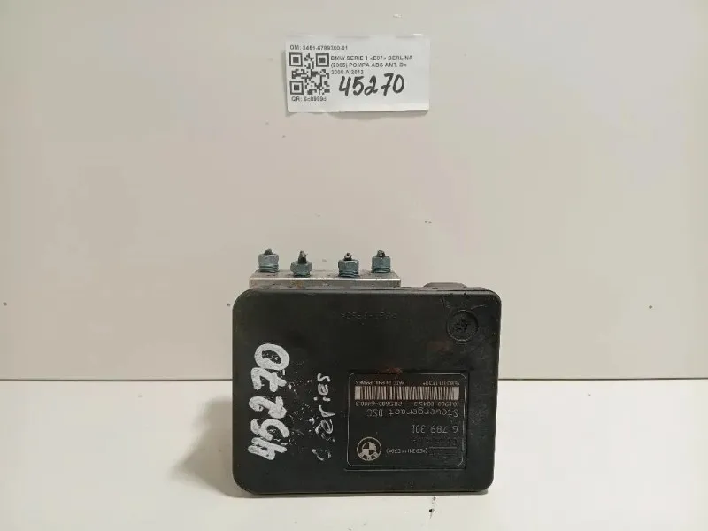 Pompa ABS ANT 3451-6789300-01 Bmw Serie 1 E87 Berlina 2005