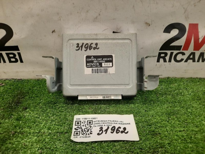 Centralina Iniezione 115811-13521 Mitsubishi Pajero III 2000