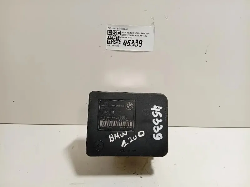 Pompa ABS ANT 3451-6789300-01 Bmw Serie 1 E87 Berlina 2005
