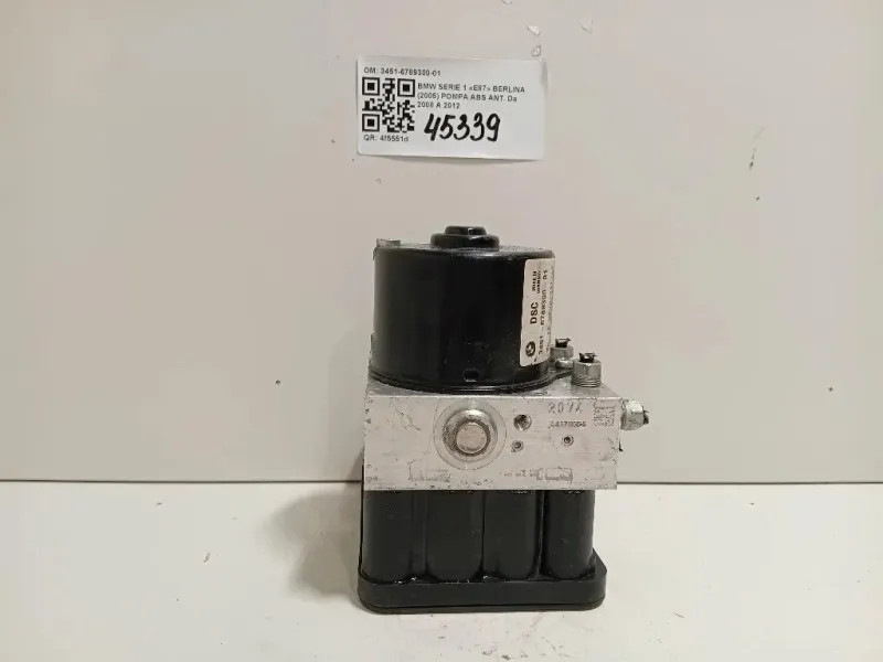 Pompa ABS ANT 3451-6789300-01 Bmw Serie 1 E87 Berlina 2005