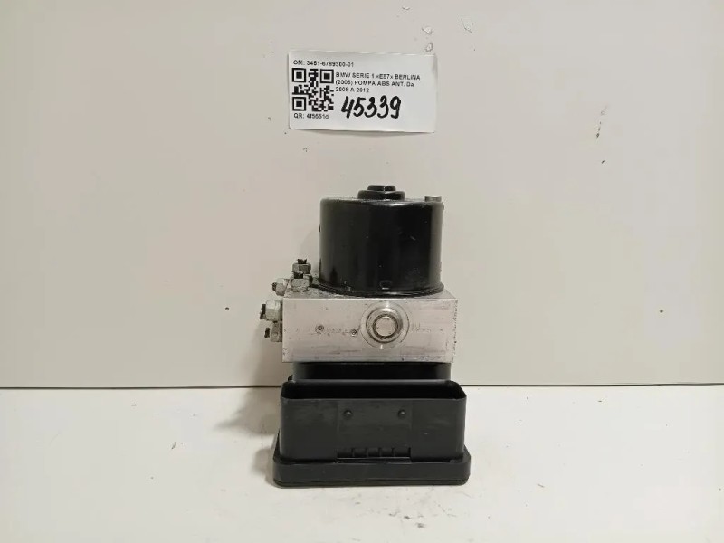 Pompa ABS ANT 3451-6789300-01 Bmw Serie 1 E87 Berlina 2005