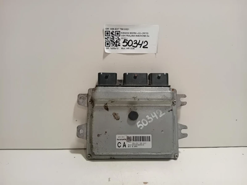 Centralina Iniezione A56-E37 TS8 0X21 Nissan Micra IV 2013