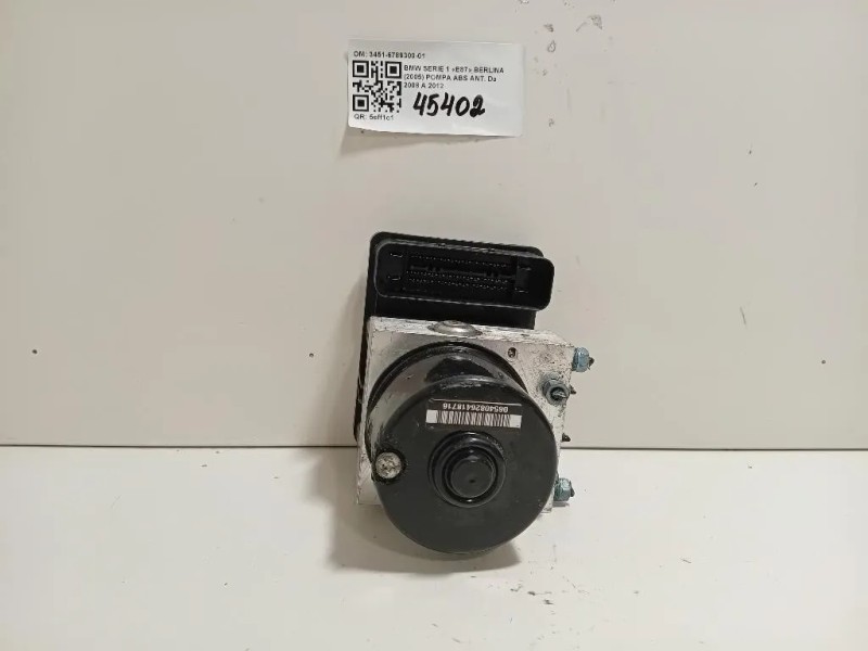 Pompa ABS ANT 3451-6789300-01 Bmw Serie 1 E87 Berlina 2005