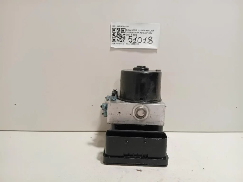 Pompa ABS ANT 34516789300 Bmw Serie 1 E87 Berlina 2005