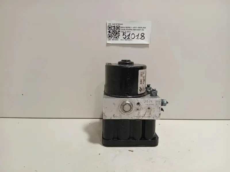 Pompa ABS ANT 34516789300 Bmw Serie 1 E87 Berlina 2005
