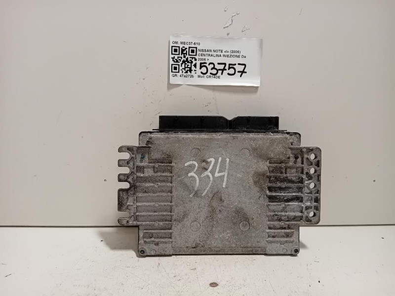 Centralina Iniezione MEC37-510 Nissan NOTE I 2006