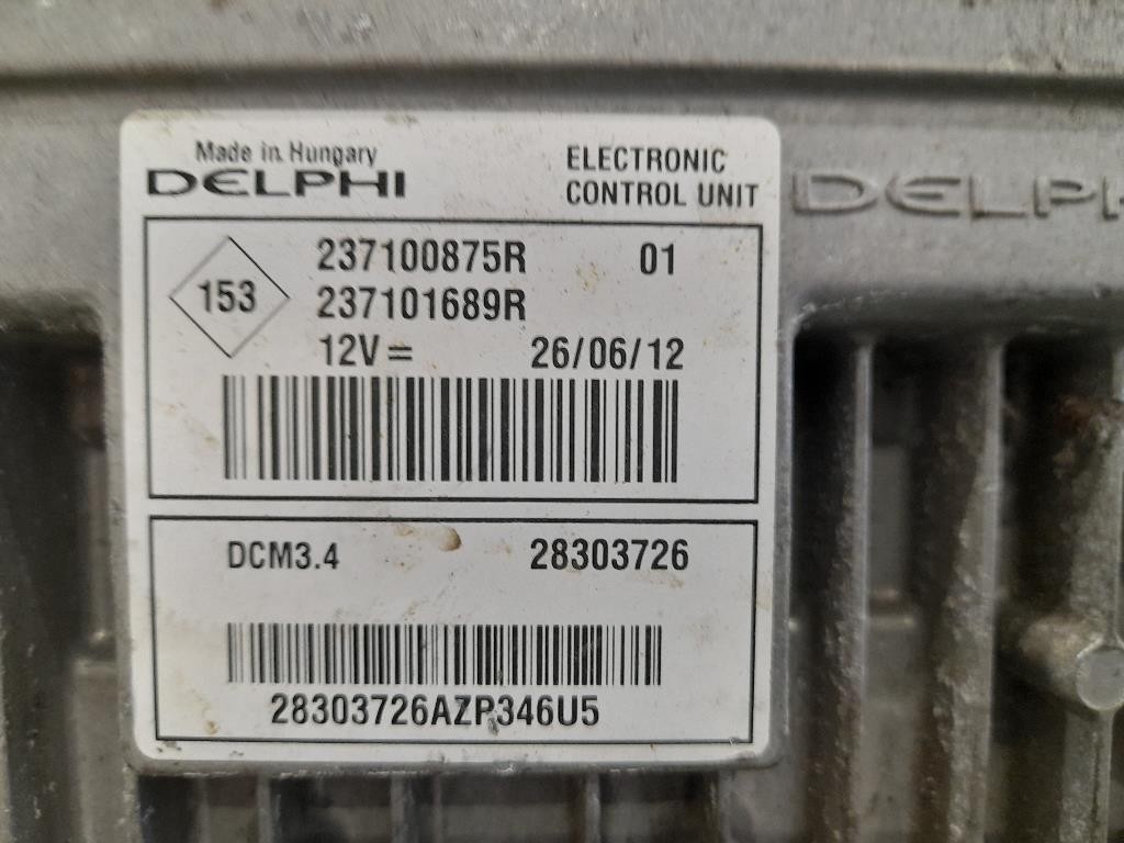 Centralina Iniezione 237100875R 237101689R Nissan Nv200 2009