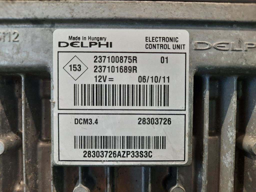 Centralina Iniezione 237100875R 237101689R CLIO KANGOO NOTE Nissan Nv200 2009