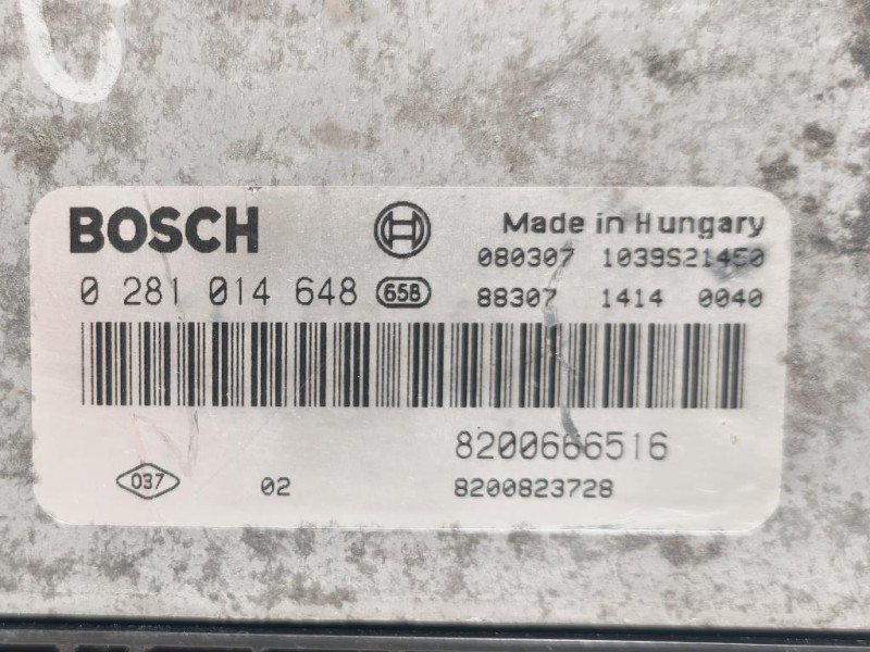 Centralina Iniezione 8200666516 Nissan Primastar I 2007