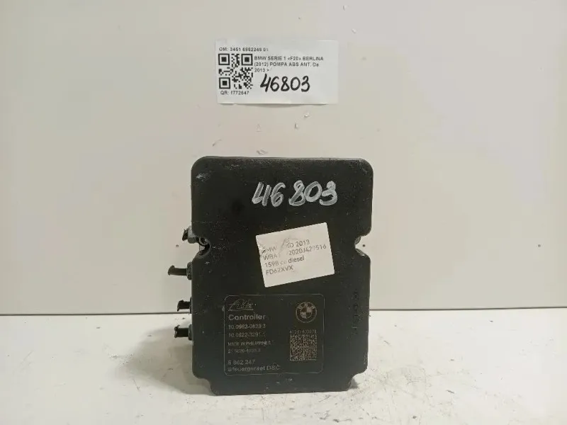 Pompa ABS ANT 3451 6862246 01 Bmw Serie 1 F20 Berlina 2012