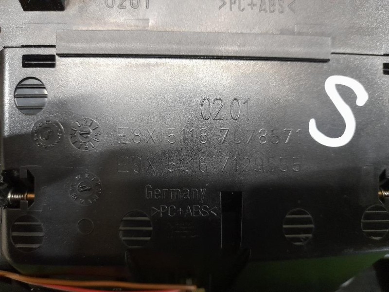 Posacenere 51167078571 Bmw Serie 1 E87 Berlina 2005