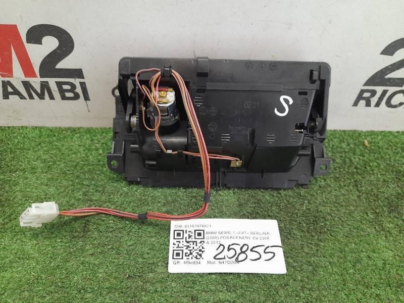 Posacenere 51167078571 Bmw Serie 1 E87 Berlina 2005