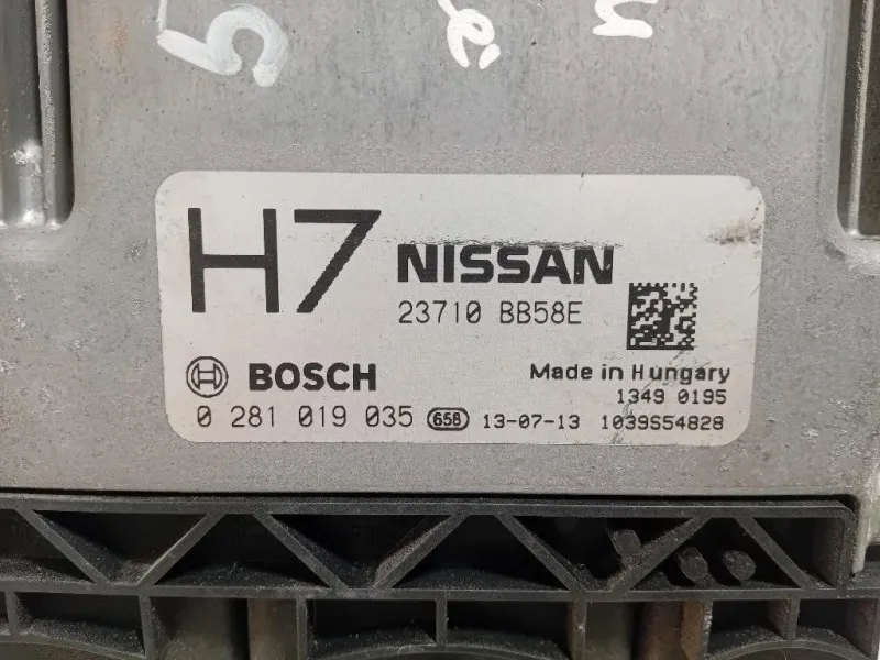 Centralina Iniezione 23710 BB58E Nissan Qashqai I 2010