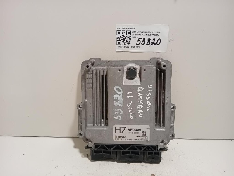 Centralina Iniezione 23710 BB58E Nissan Qashqai I 2010