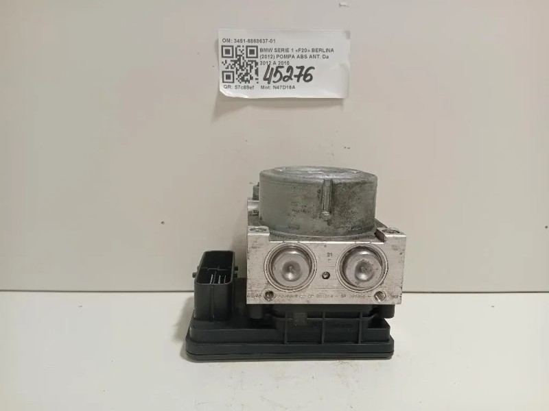 Pompa ABS ANT 3451-6868637-01 Bmw Serie 1 F20 Berlina 2012